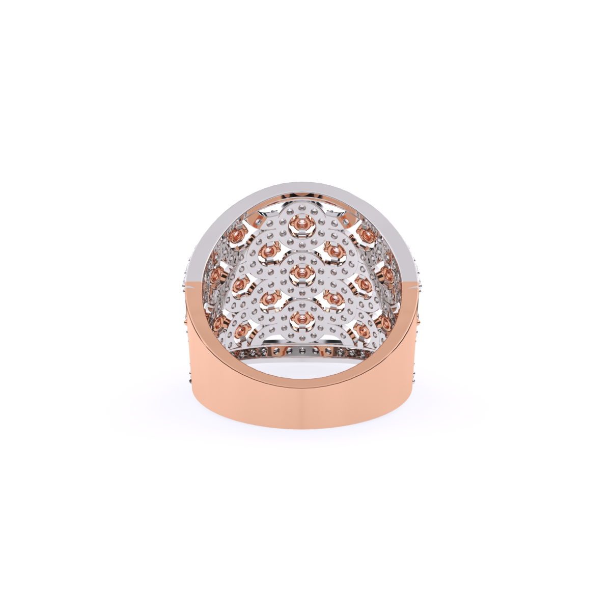 Luxury Round Cut Lab Grown Diamond Ring
